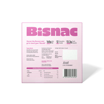 bisnac almond biscotti pack of 12